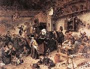 Jan Steen The Village School oil painting reproduction